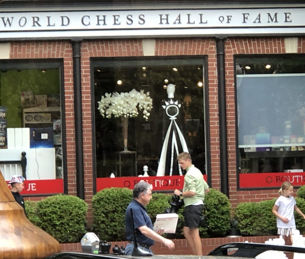 GM Yasser Seirawan in St. Louis near the World Chess Hall of Fame