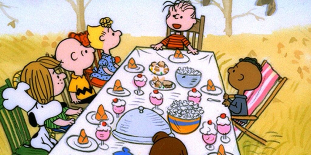 A Charlie Brown Thanksgiving: Linus speaks about Thanksgiving 